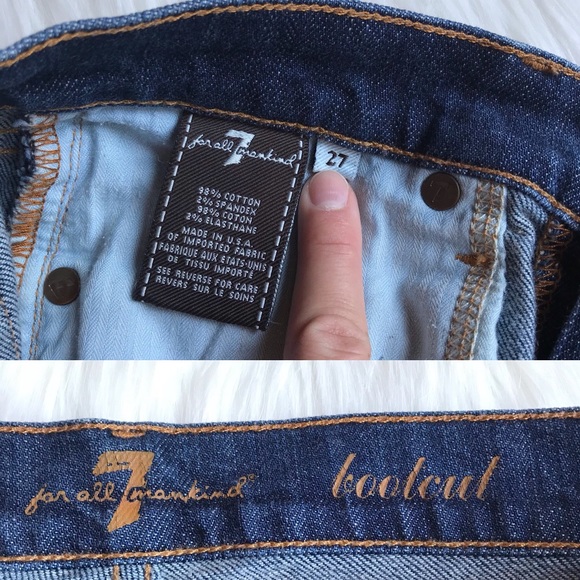 7 For All Mankind Bootcut Jeans - Picture 5 of 8